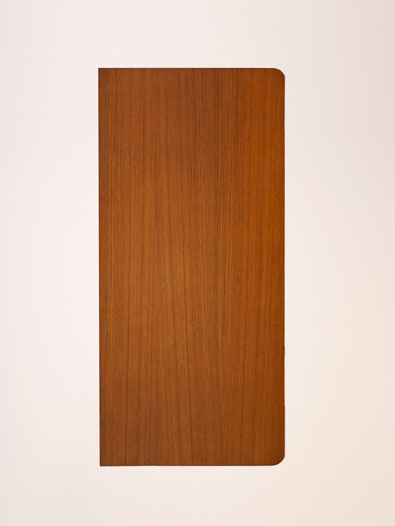 Chest of Drawers with Three Drawers in Teak Wood For Sale at 1stDibs