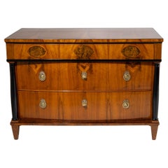 Chest of Drawers with Transfer Decoration, Southern Germany, circa 1820