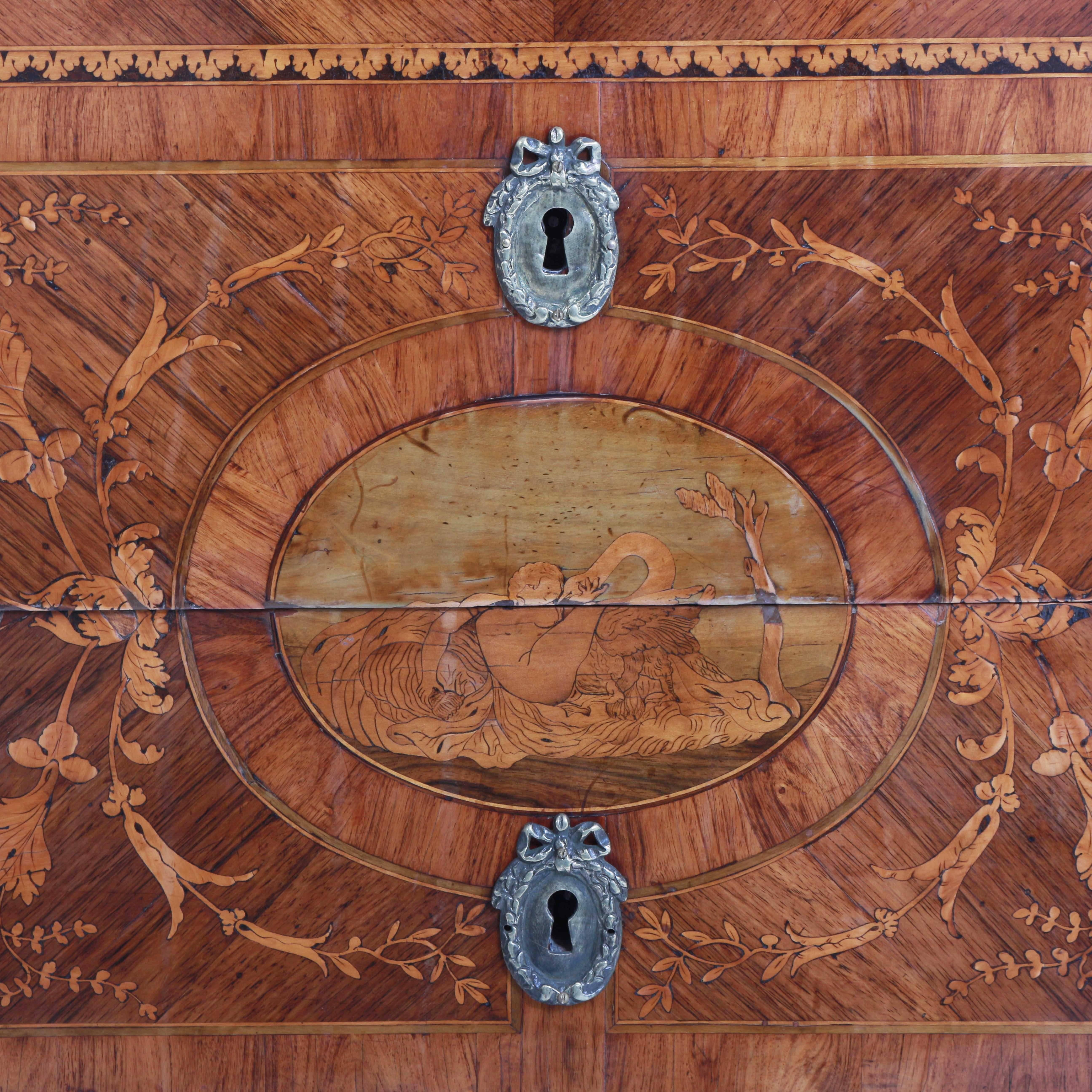 Marquetry Chest of Drawers, Attributed to Giuseppe Maggiolini, Italy, circa 1790