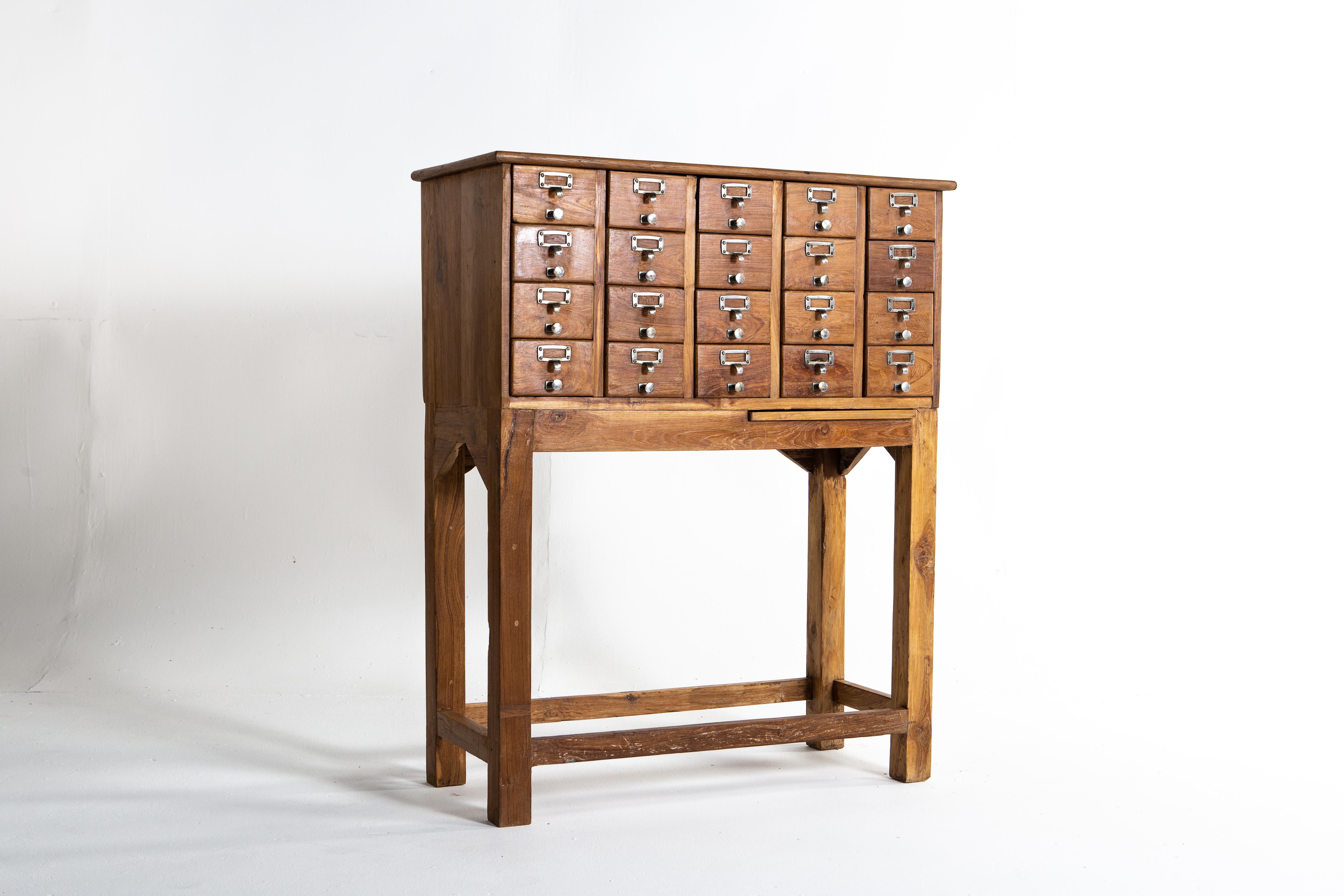 Chinese Chest on Stand with 20 Drawers