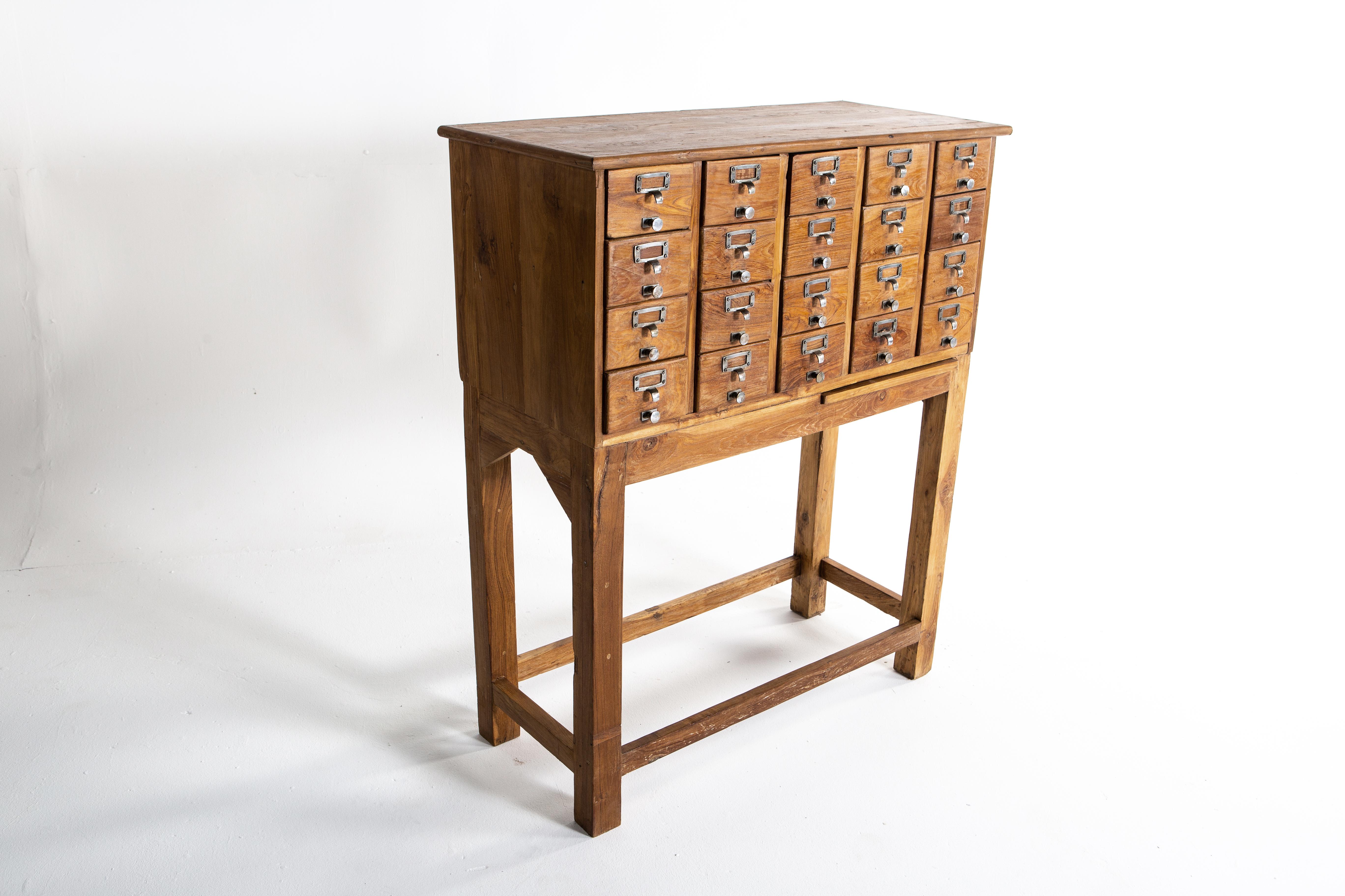 Chest on Stand with 20 Drawers 2