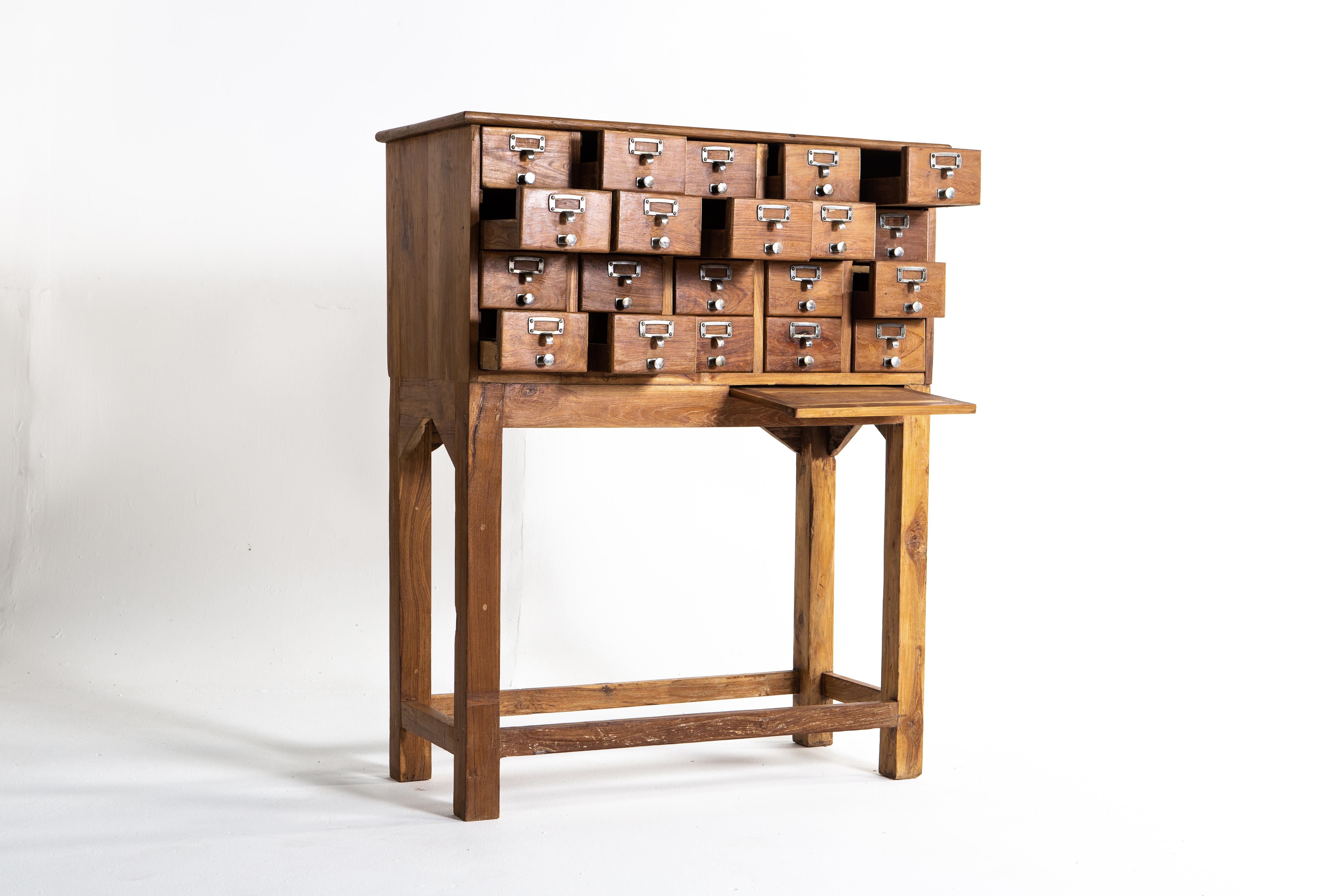 Chest on Stand with 20 Drawers 3
