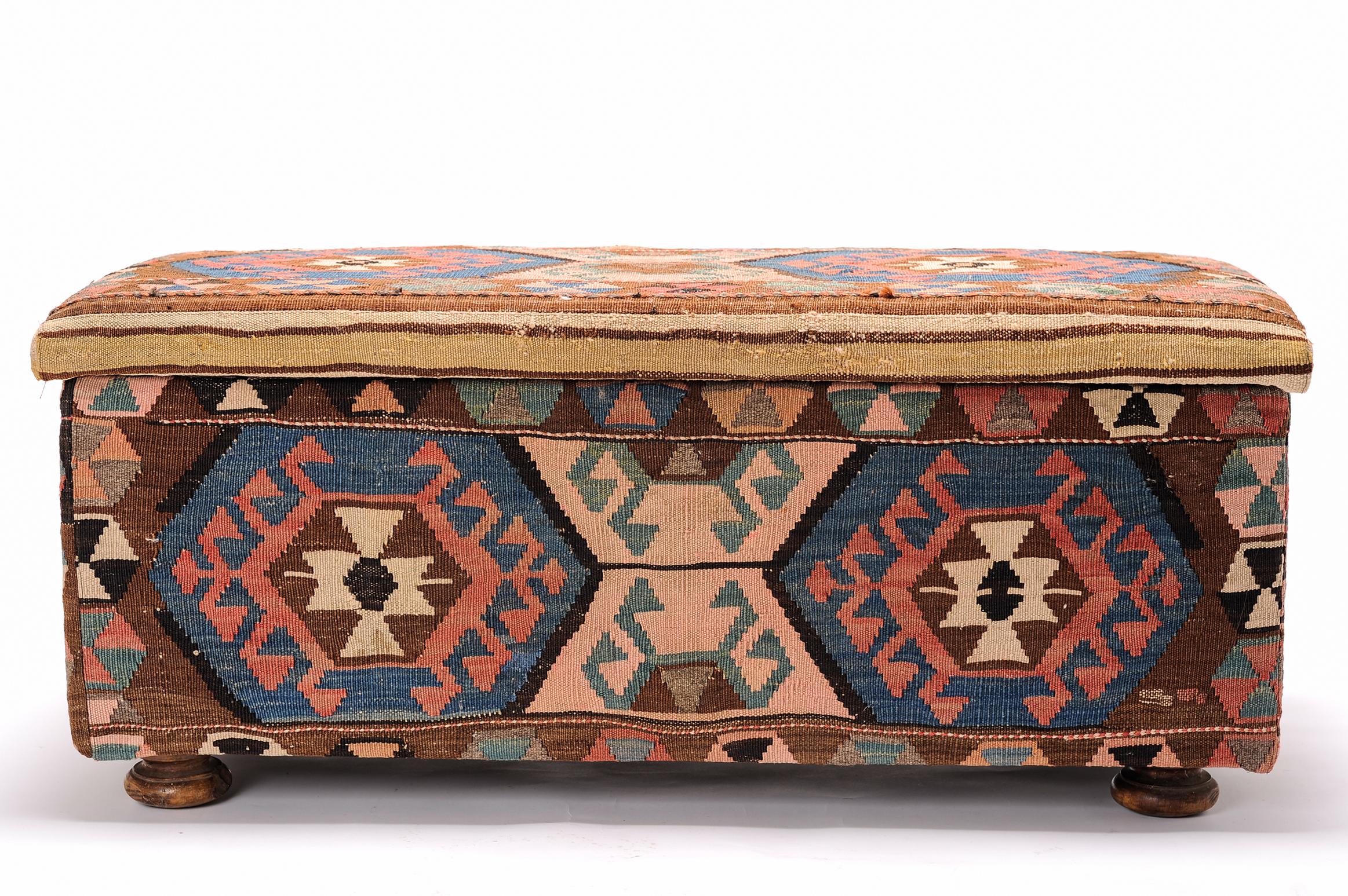 upholstered trunk