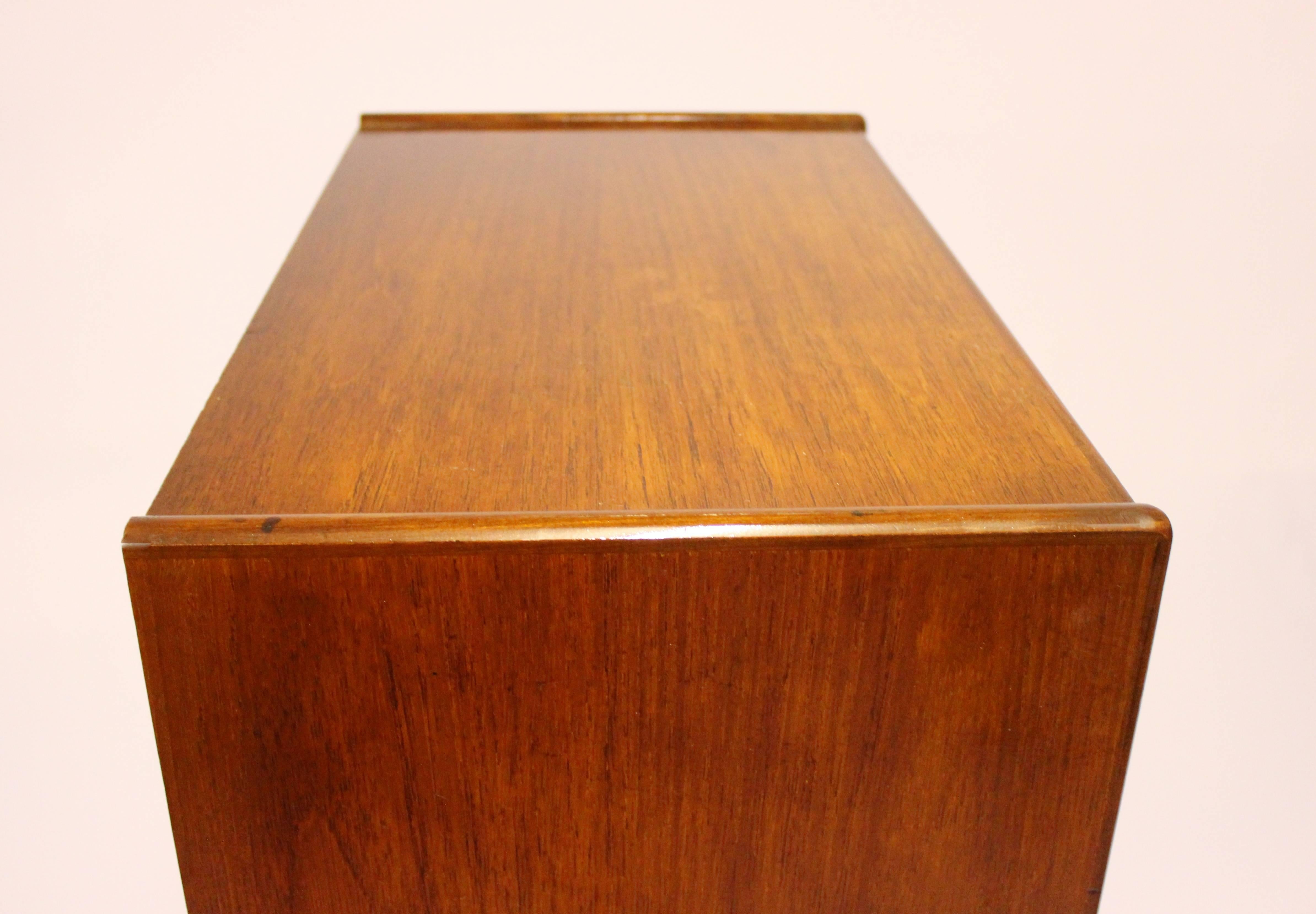 Chest with Six Drawers in Teak Designed by Kai Kristiansen, 1960s 1