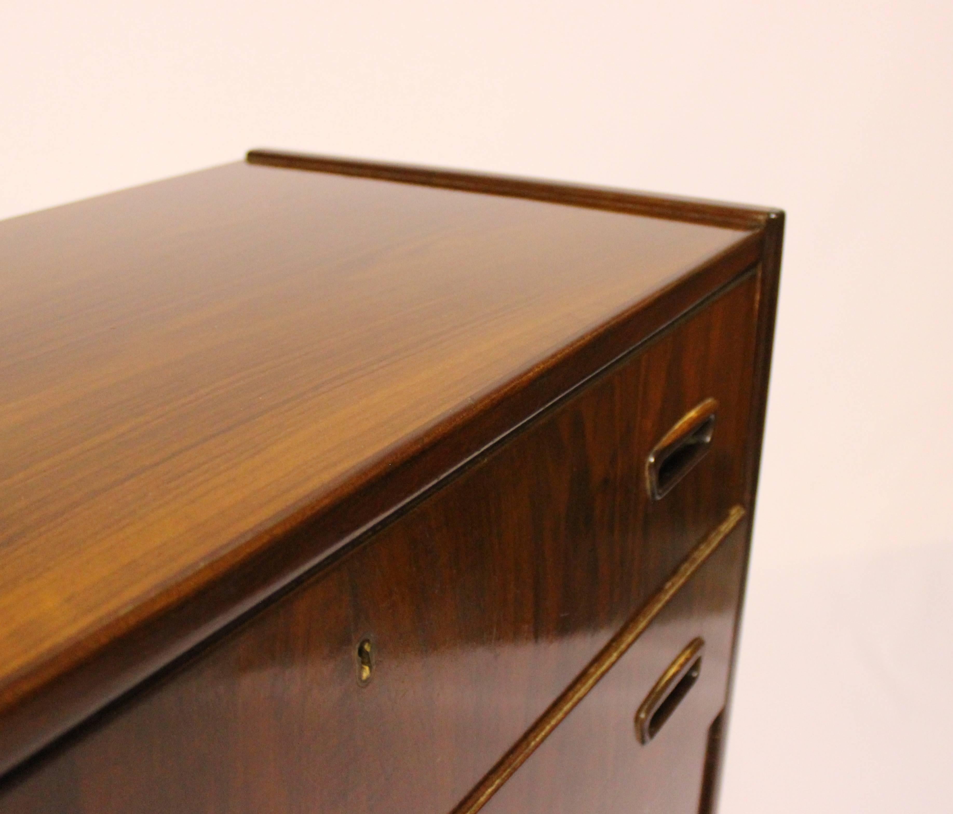 Chest with Six Drawers in Walnut of Danish Design from the 1960s 2