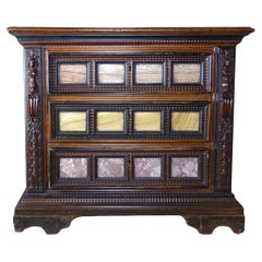Chest with three drawers - Lombardy, 17th century