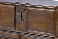 Chest with two drawers in sucupira and jacaranda wood - 17th century