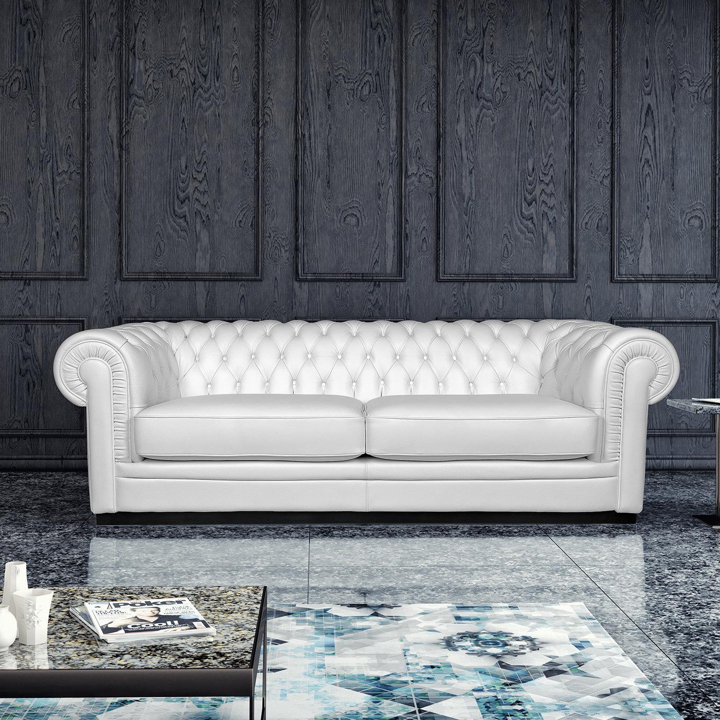 Italian Chester 2-Seater Sofa By SM Living Couture For Sale