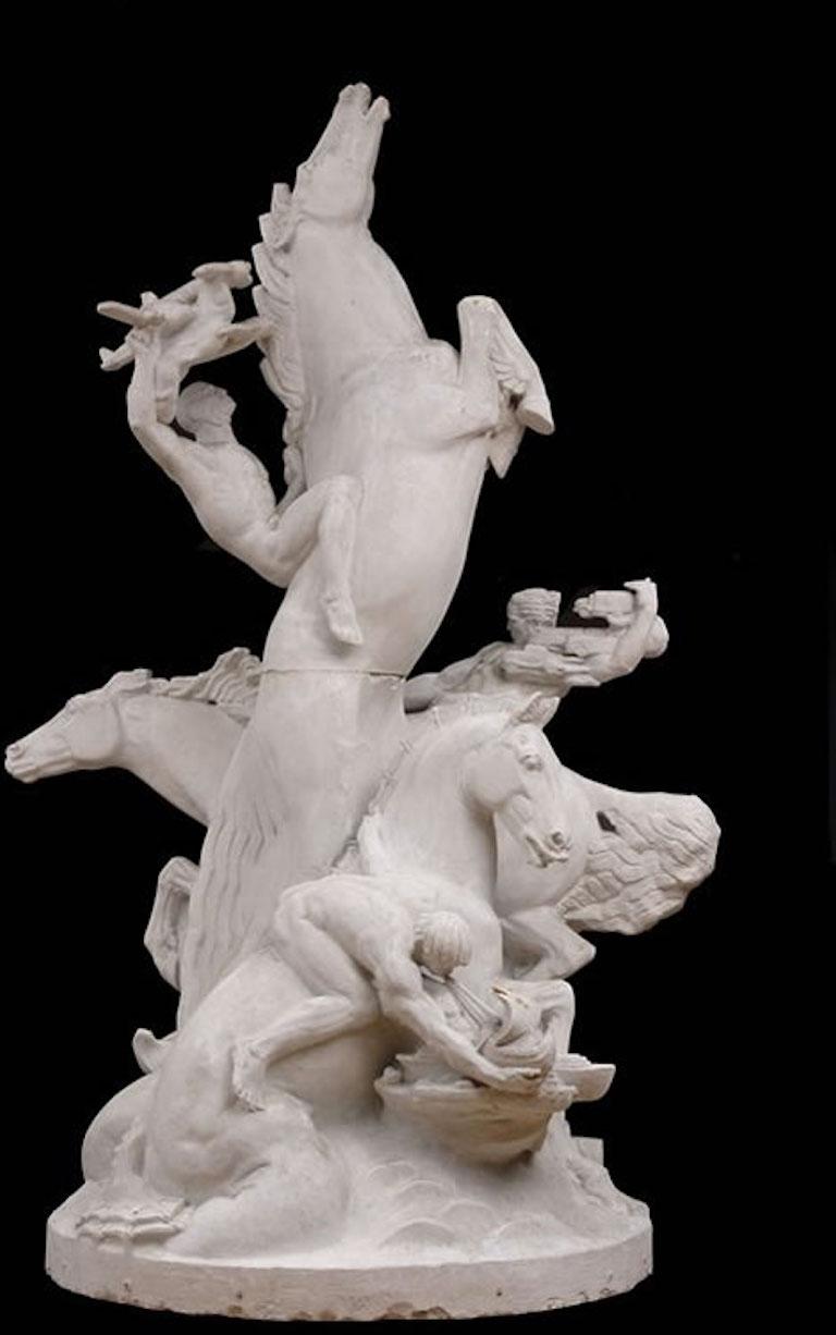 Colección de arte y objetos con calidad de museo de 1.000 piezas de la Feria Mundial de Nueva York de 1939 - Figurative Sculpture Negro de Chester Beach
