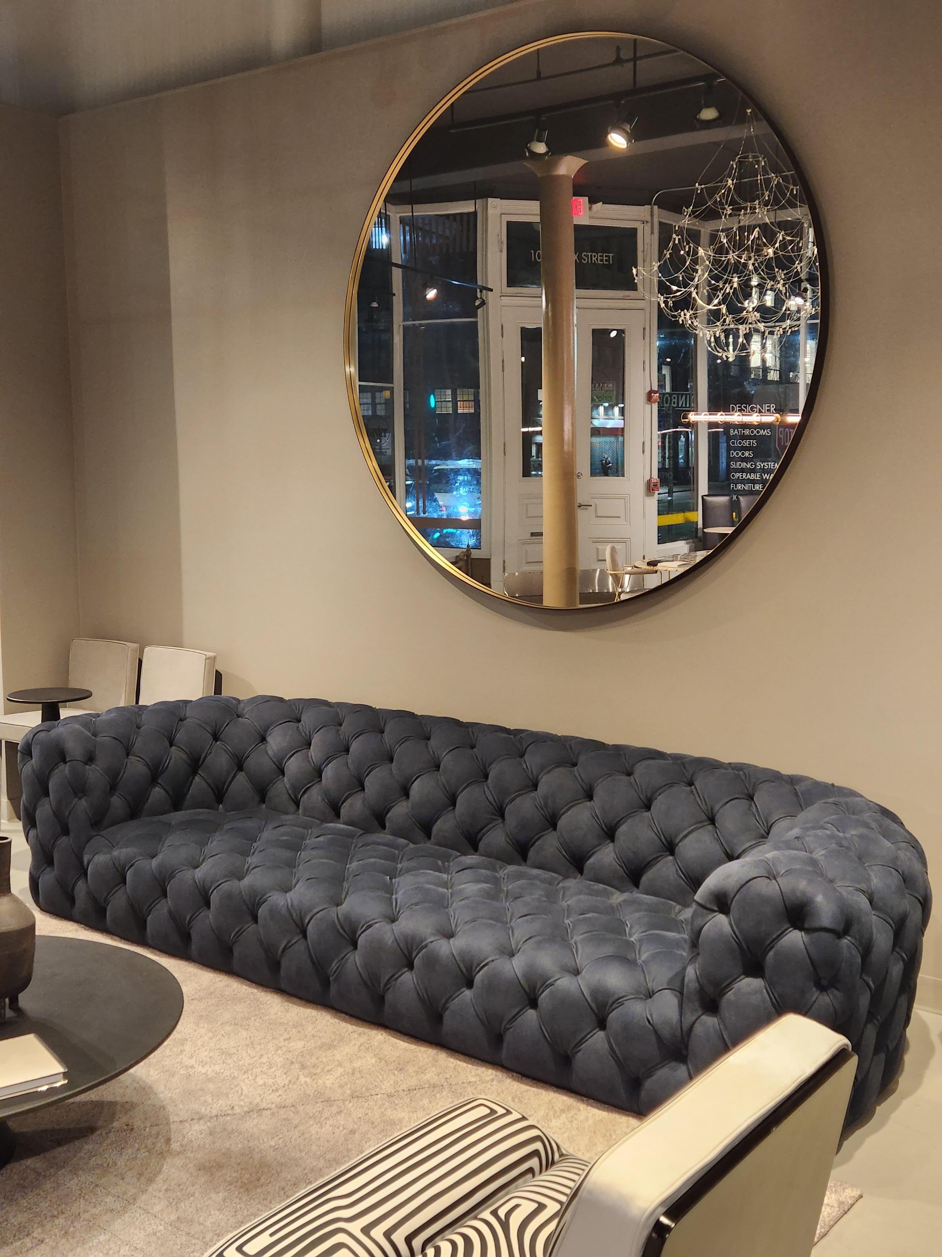 Italian Chester Moon Tufted Sofa by Paola Navone for Baxter