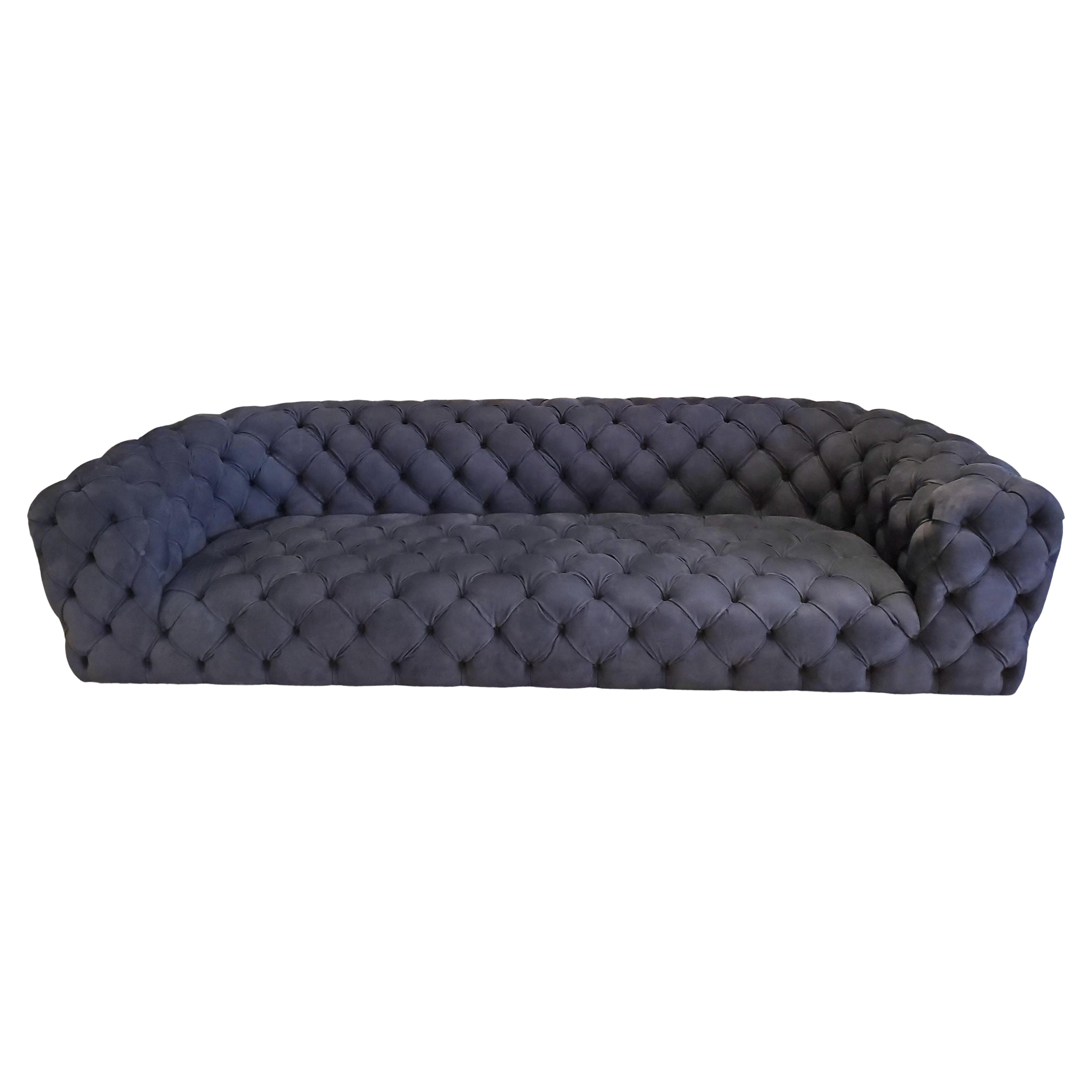 Chester Moon Tufted Sofa by Paola Navone for Baxter