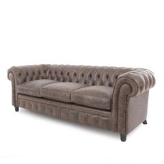 Chester Patinated 3 Sofa