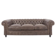 Chester Patinated 3 Sofa