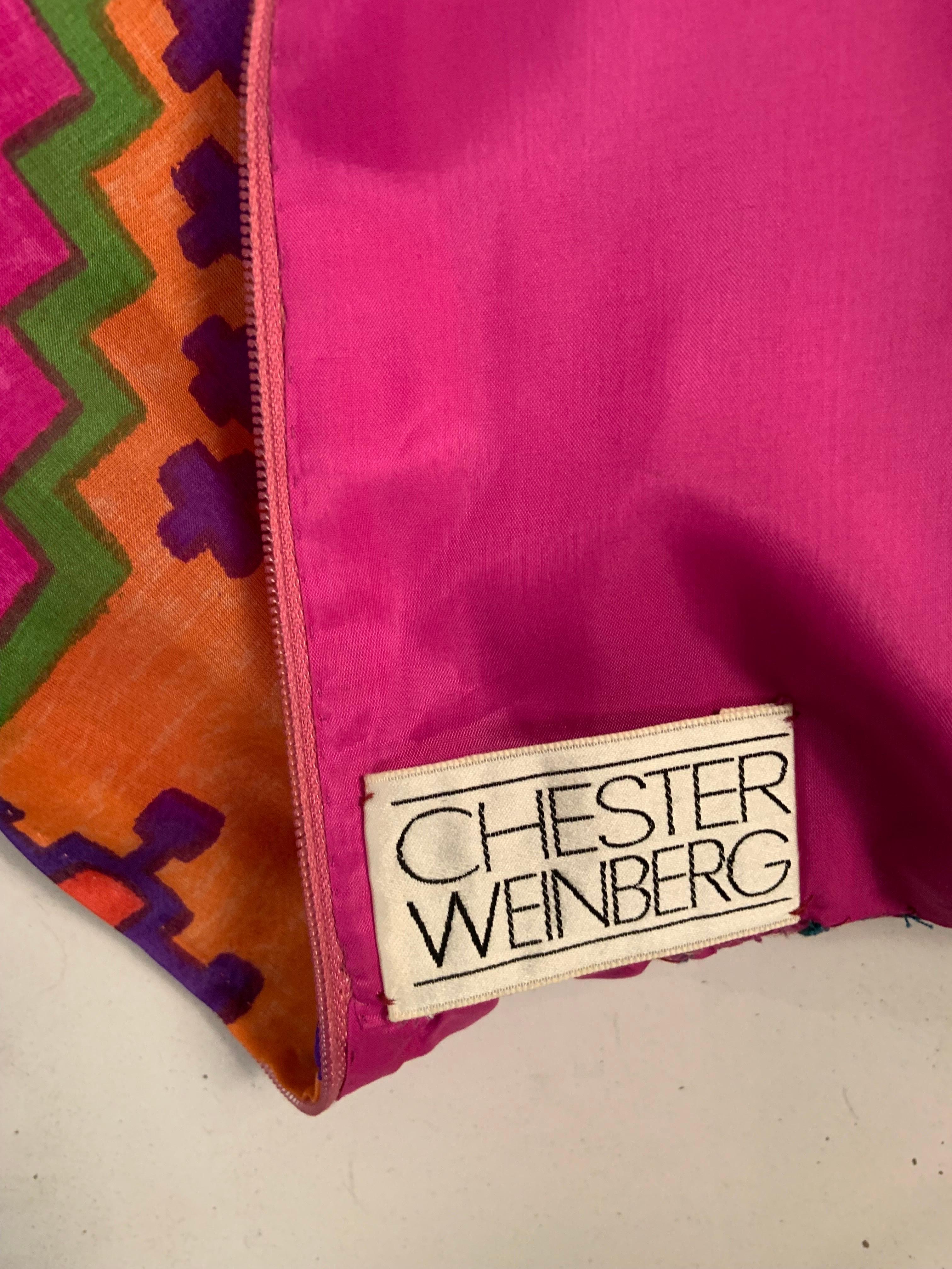 Chester Weinberg Silk Organza Dress and Matching Beaded Shawl 7