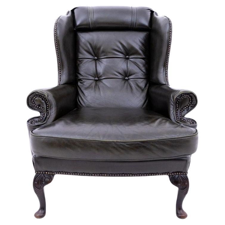 Chesterfield armchair from the 1950s, Western Europe.
