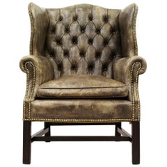 Chesterfield Armchair Wing Chair Antique Chair