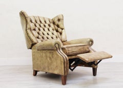 Chesterfield Armchair Wing Chair Chippendale Armchair Antique