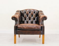 Chesterfield Chippendale Wing Chair Armchair Baroque Antique
