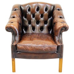 Chesterfield Chippendale Wing Chair Armchair Baroque Antique