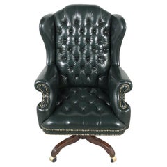 Vintage Chesterfield Executive Office Chair