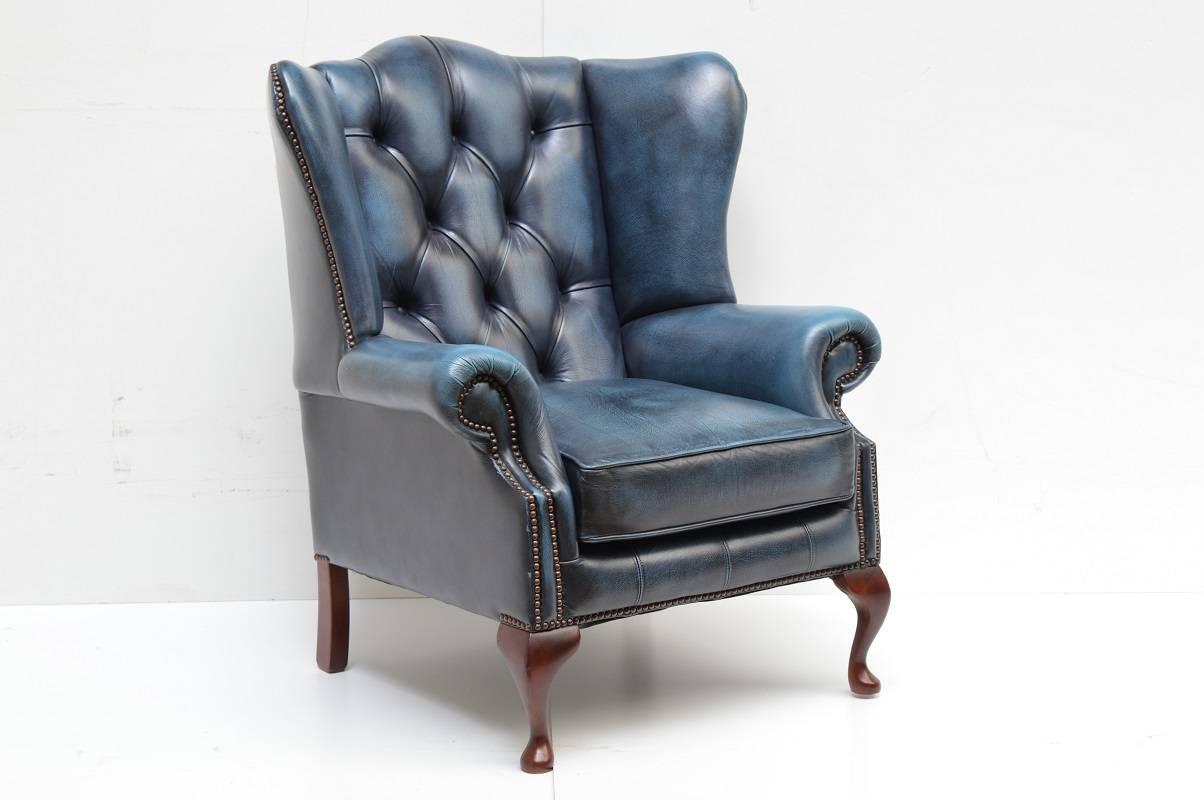 chesterfield high back chair