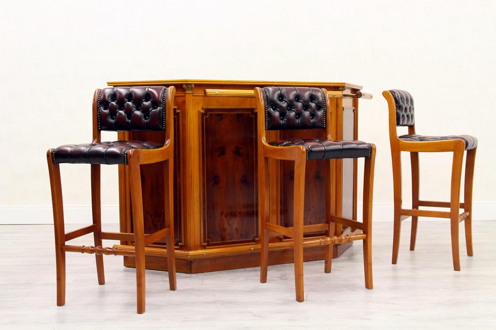 chesterfield bar stools