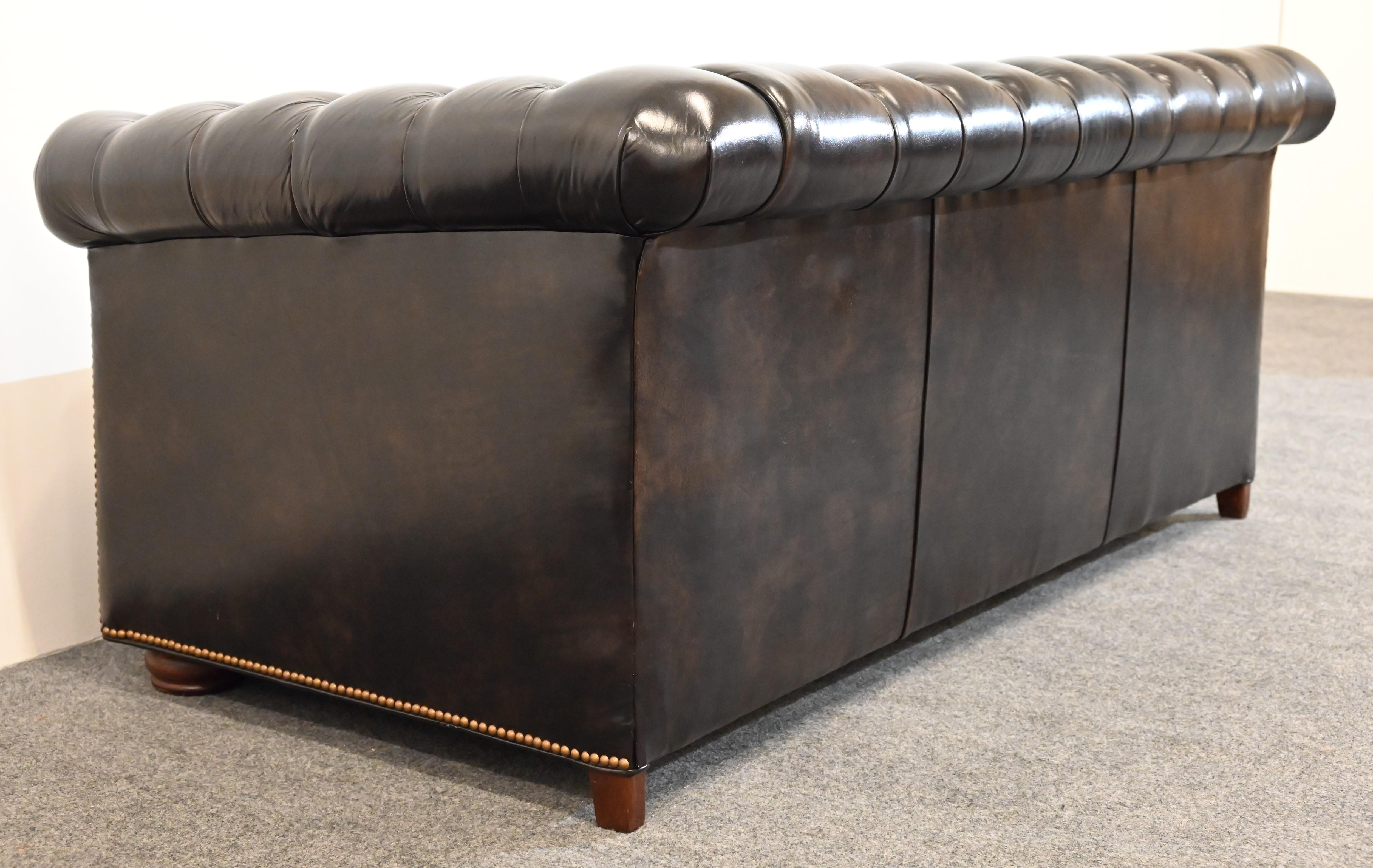 Chesterfield Leather Sofa by Leathercraft, 1970s 5
