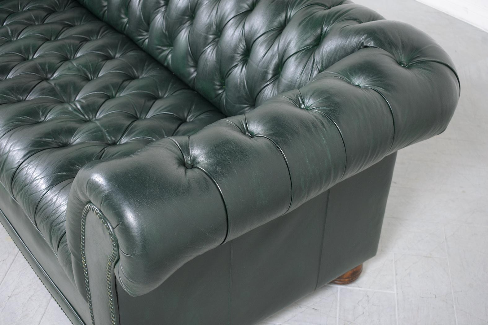 Chesterfield Leather Sofa 3
