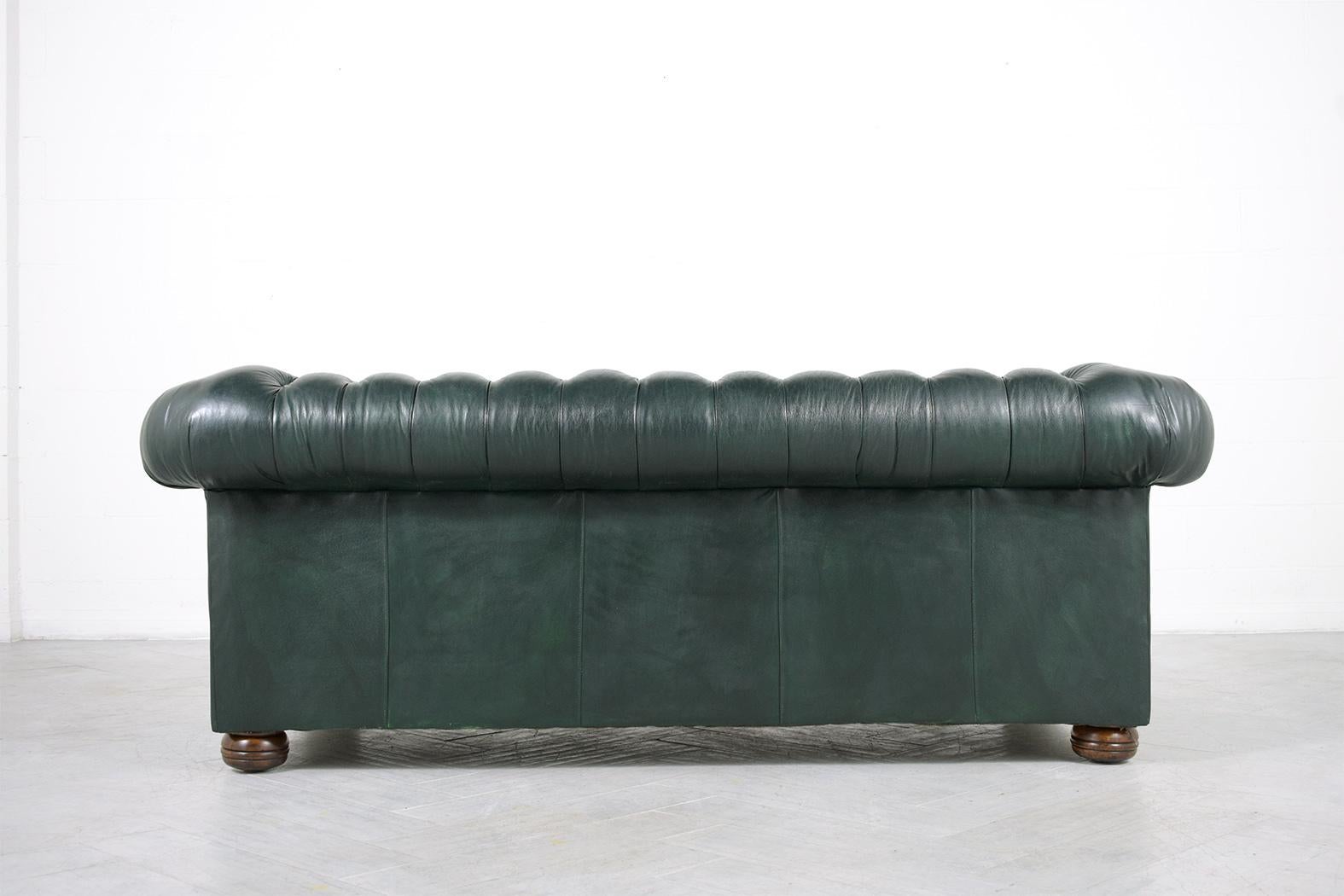 Chesterfield Leather Sofa 4