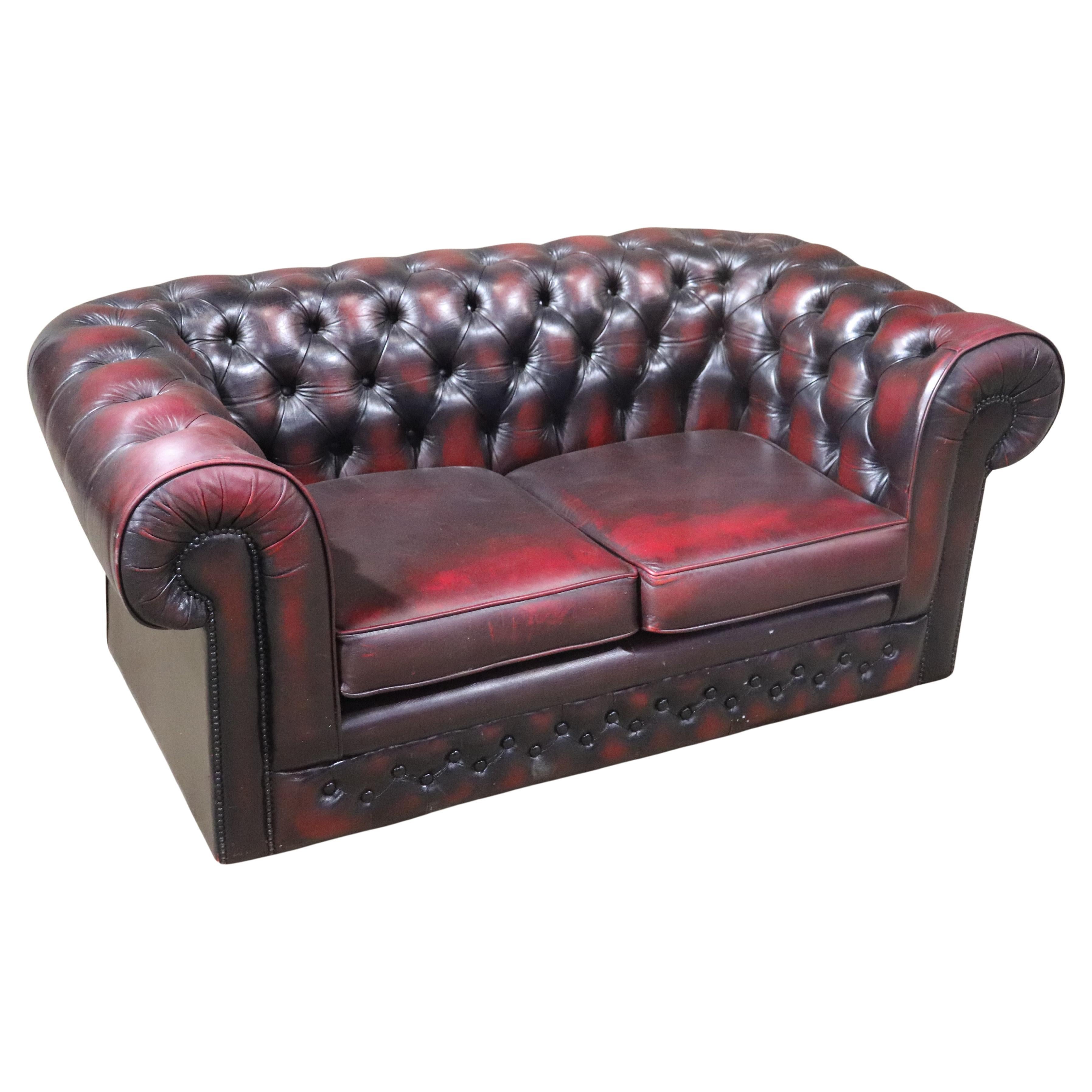 Chesterfield Leather Sofa