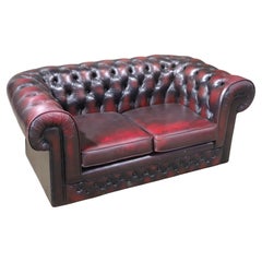 Vintage Chesterfield Leather Sofa