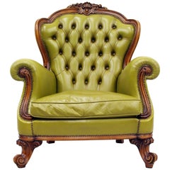 Chesterfield Ohrensessel Clubsessel Stuhl Barock Antik