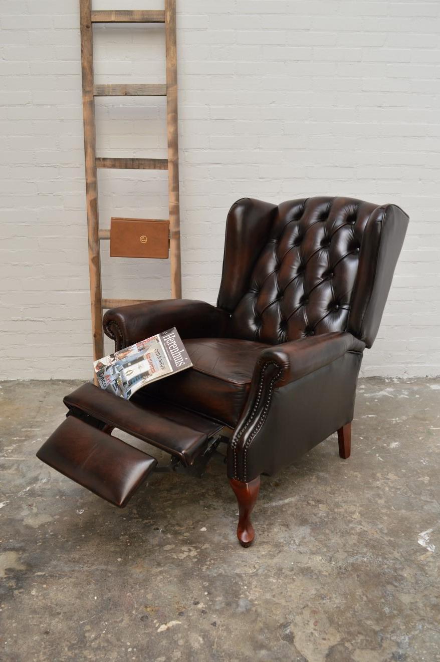 English Chesterfield Recliner Relax Chair