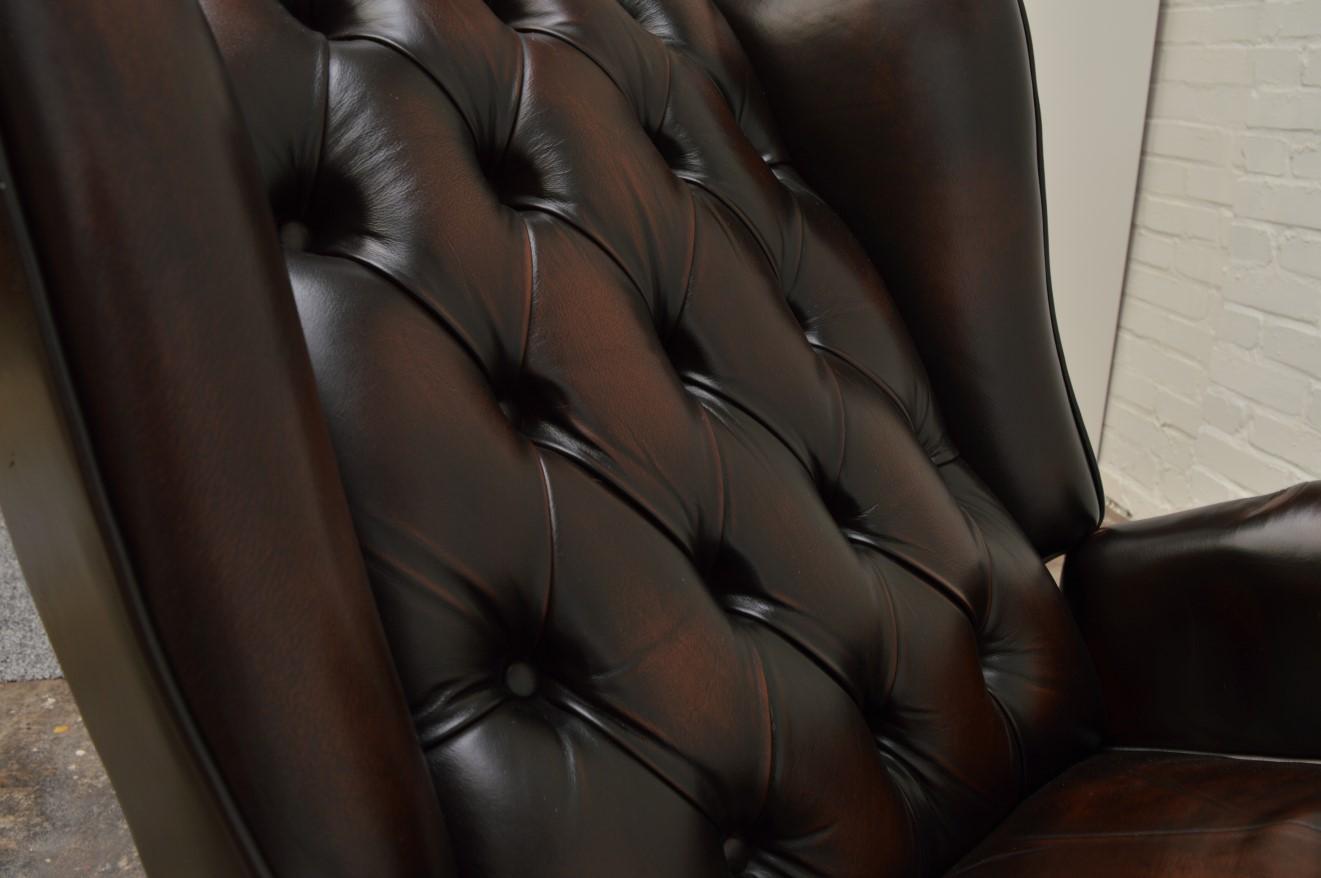 Metal Chesterfield Recliner Relax Chair