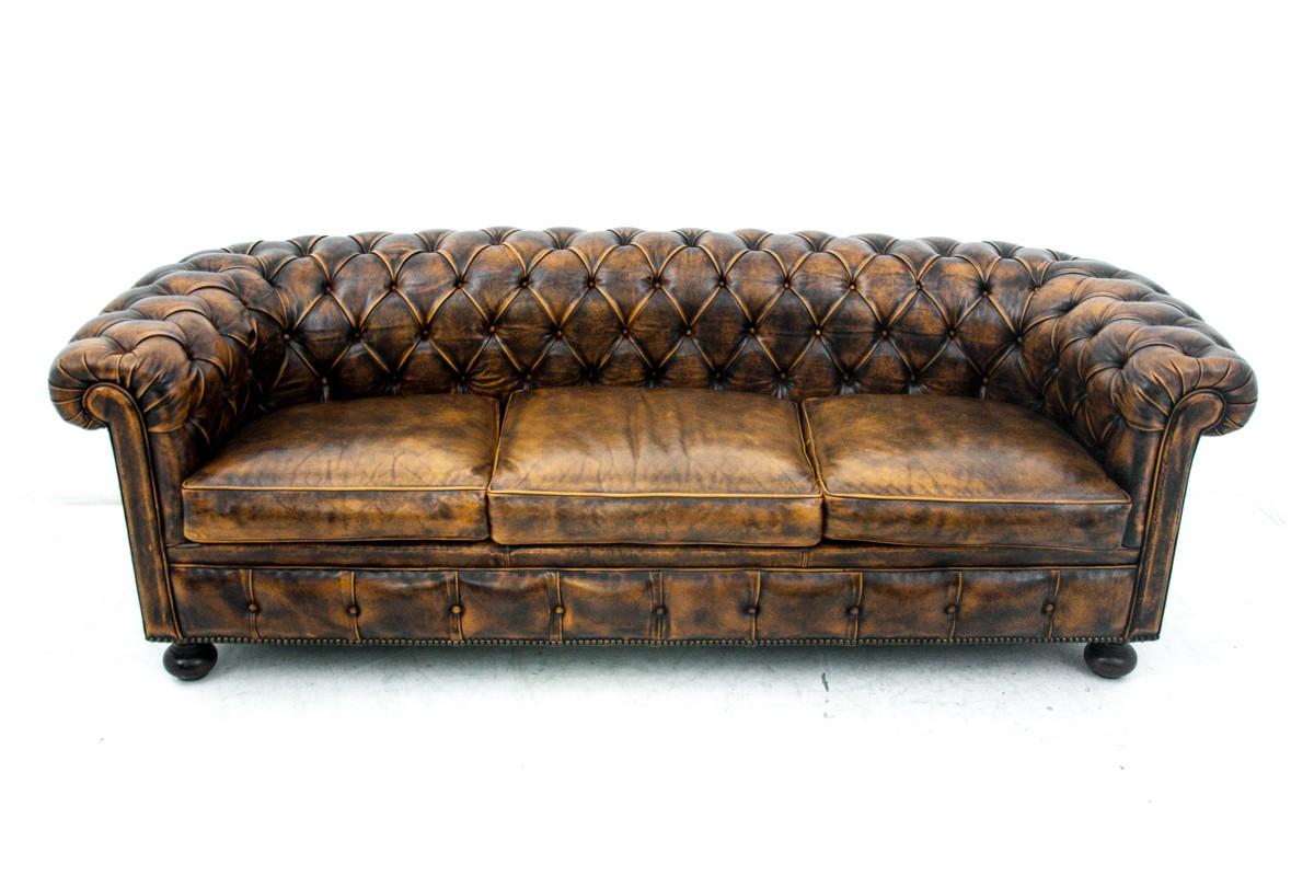 Chesterfield Set, Western Europe, circa 1940 In Good Condition In Chorzów, PL