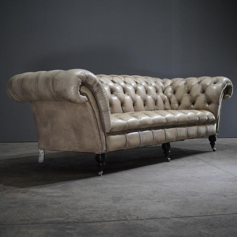 Edwardian Chesterfield Sofa by Philip Stanhope Fleming & Howland