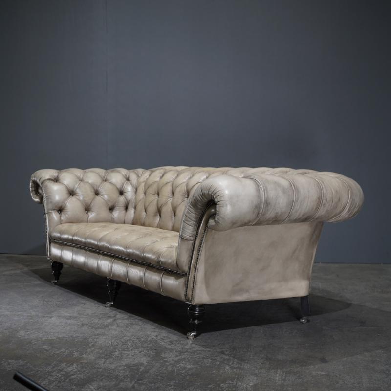 Chesterfield Sofa by Philip Stanhope Fleming & Howland In Good Condition In Basildon, London