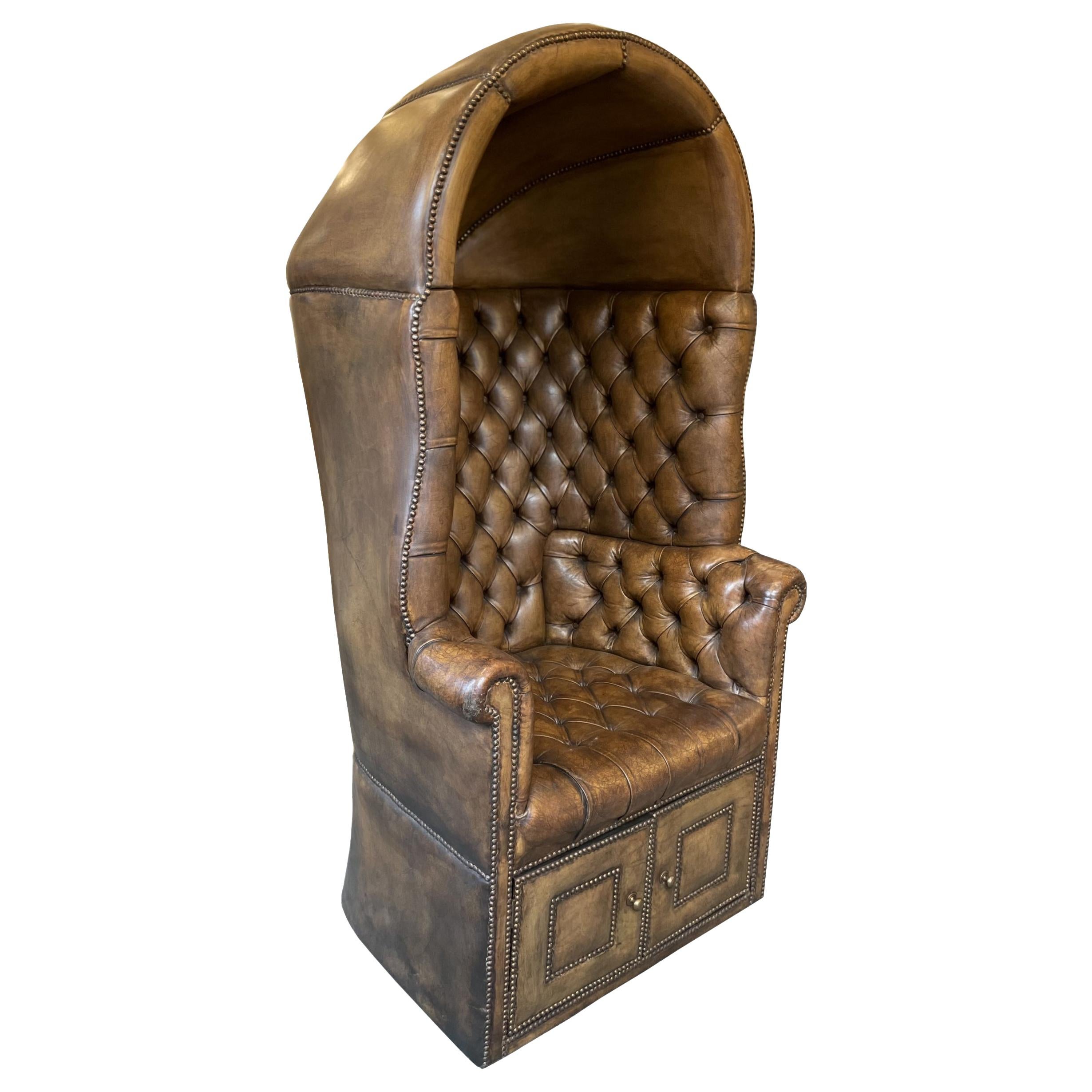 Sillón "Carrosse" estilo Chesterfield