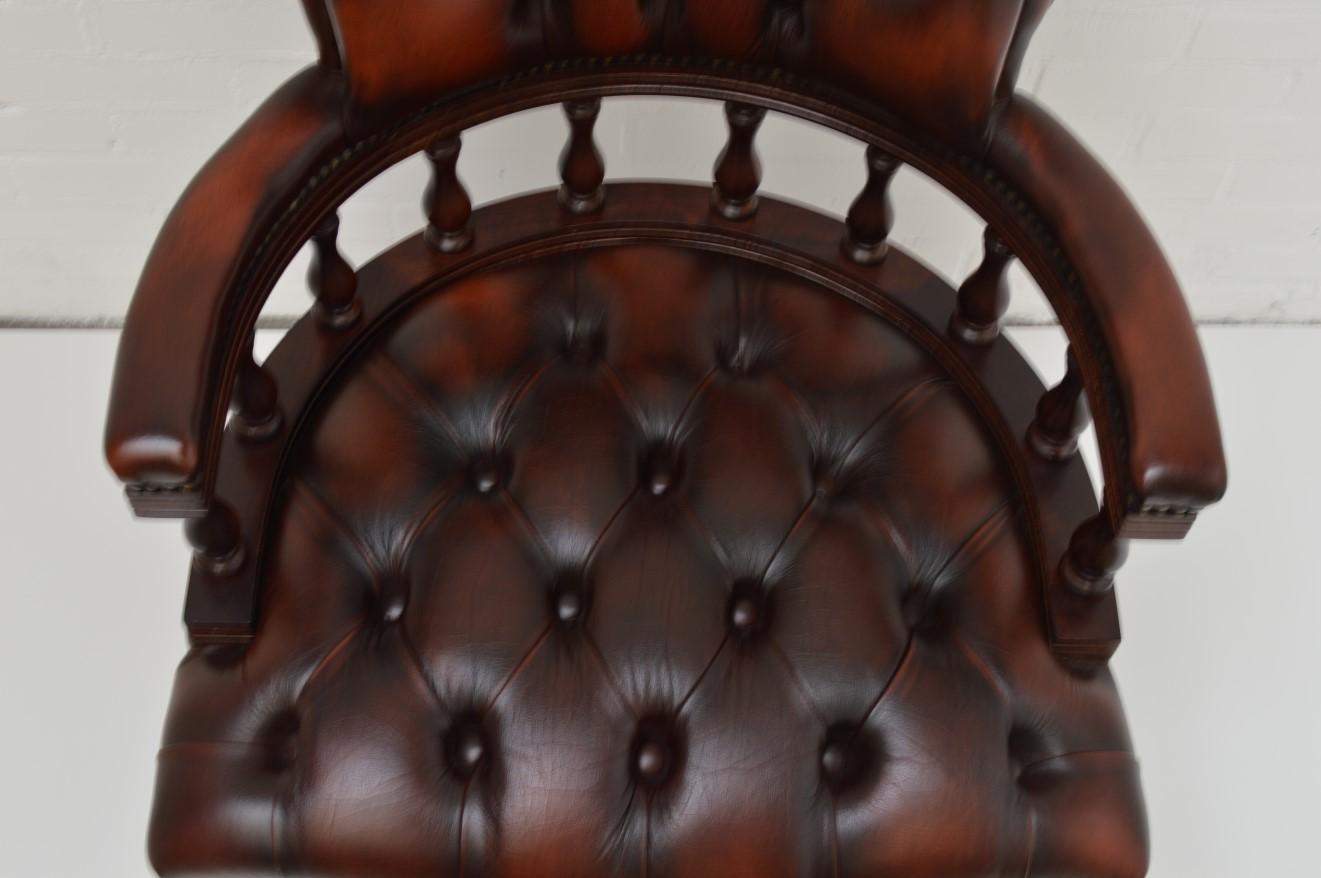 Chesterfield Swivel Chair For Sale 2