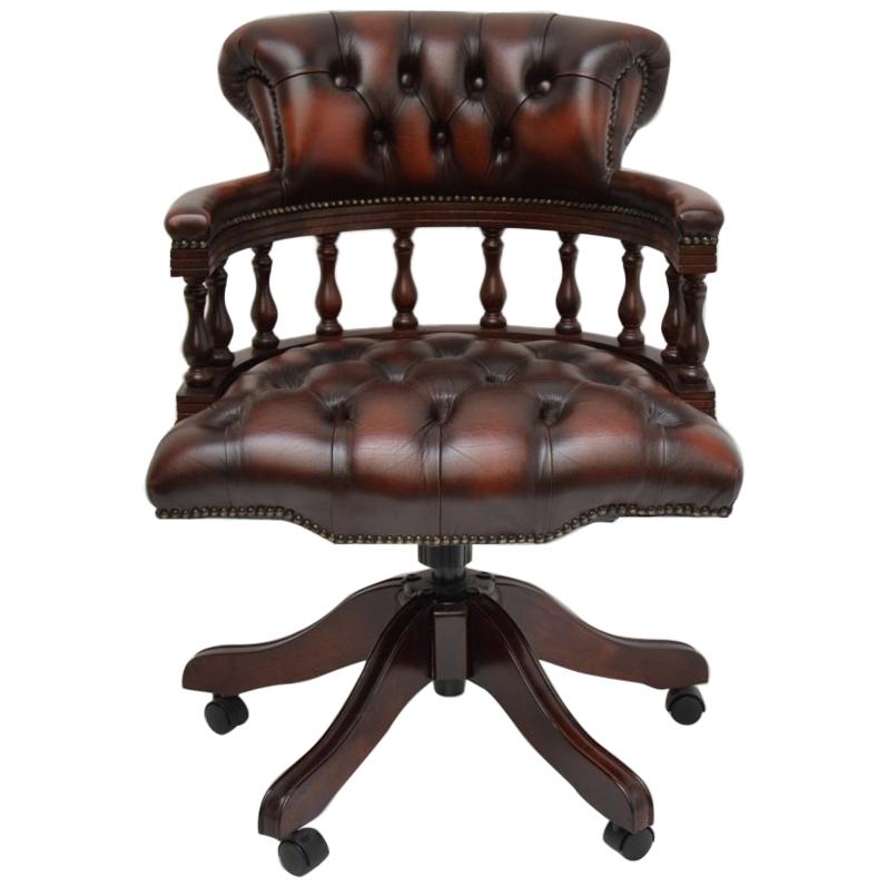 Chesterfield Swivel Chair For Sale