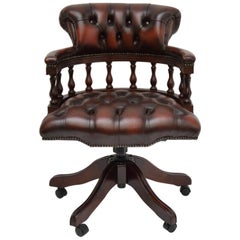 Used Chesterfield Swivel Chair