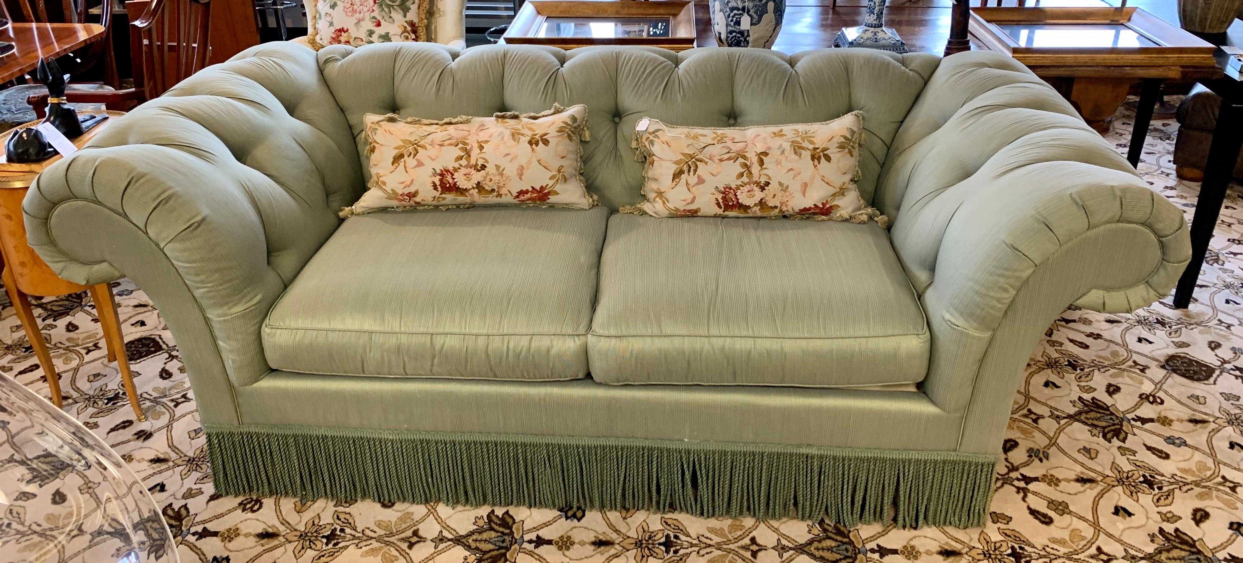 olive chesterfield sofa