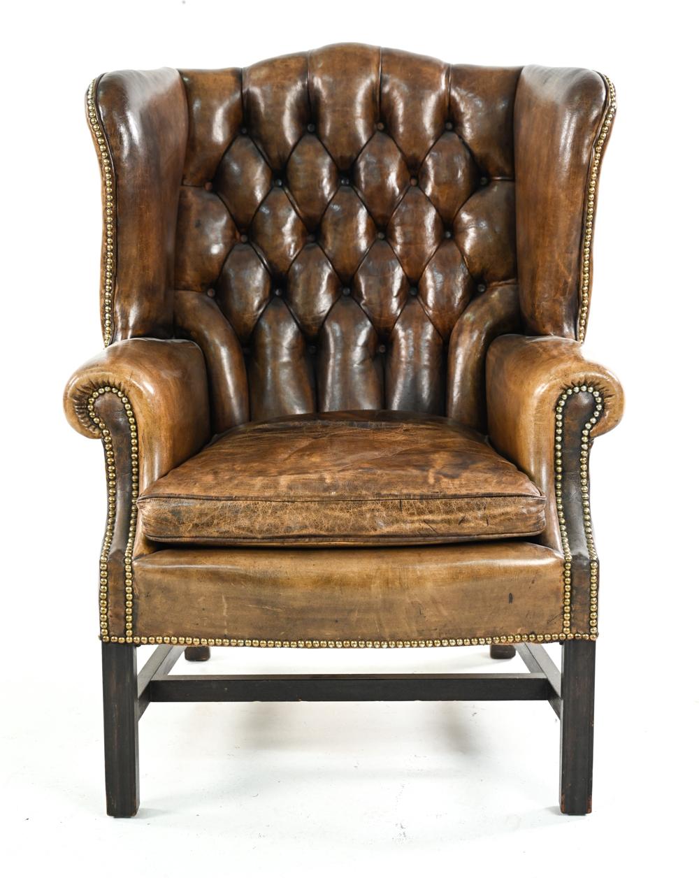 Chesterfield Wingback Chair 3