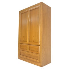 Châtaignier 2 portes biseautées Compartiment Commode Homme MINT !