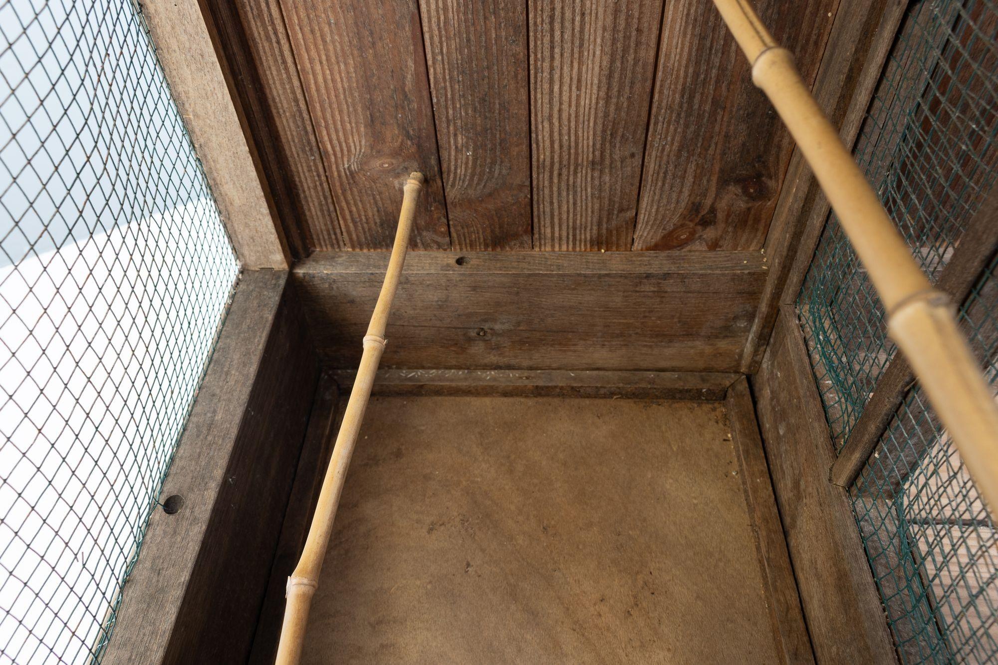 Mid-20th Century Chestnut Aviary For Sale