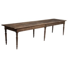 Chestnut Dining Table, England, circa 1840