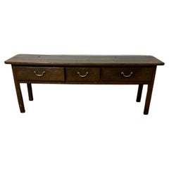 Base de commode / serveur / table console en châtaignier 