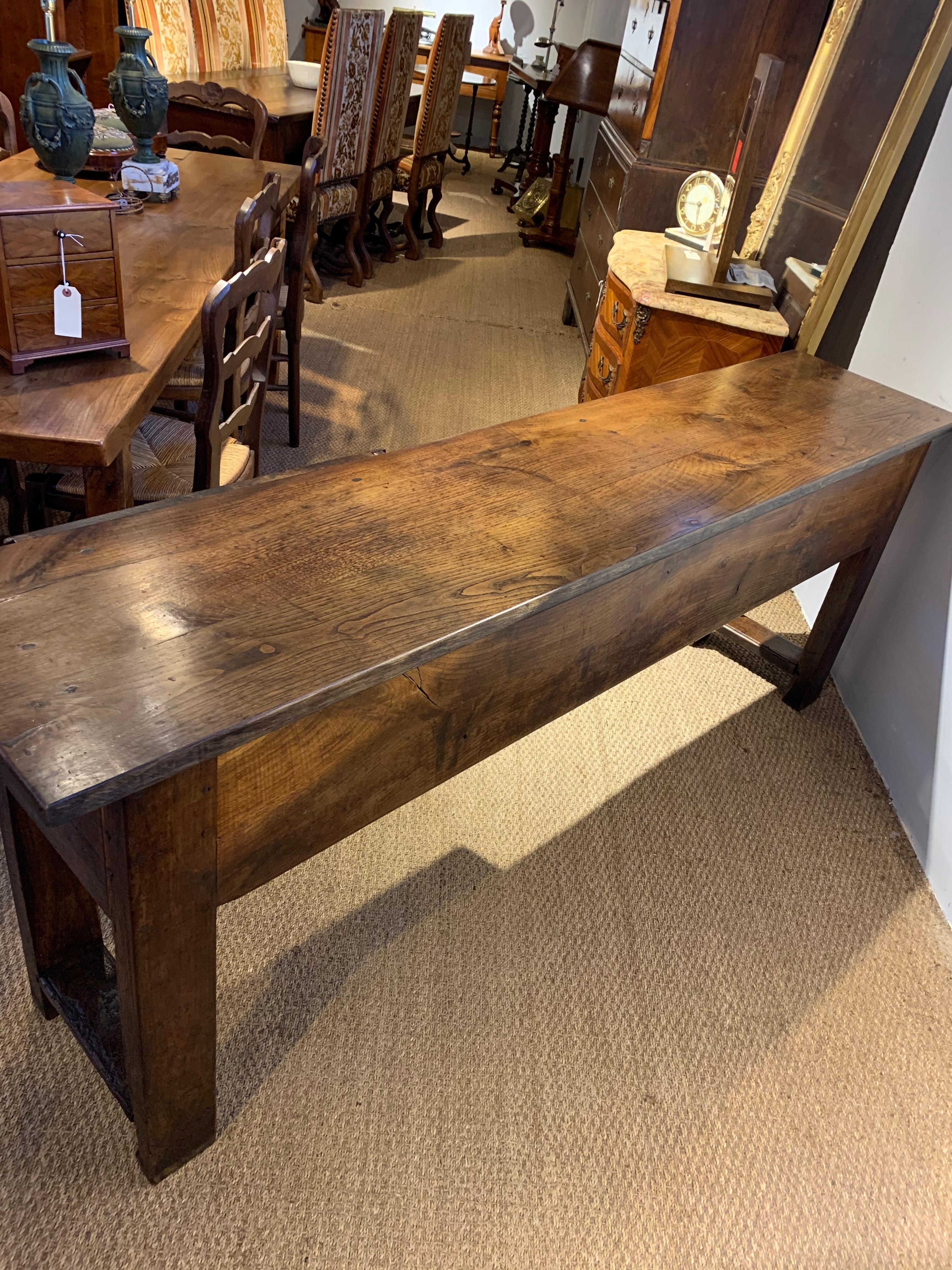 Chestnut Dresser Base / Server For Sale 3