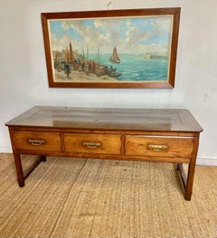 Chestnut dresser base / serving table