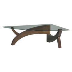 Chestnut Mahogany Mantis Coffee Table by Lee Weitzman